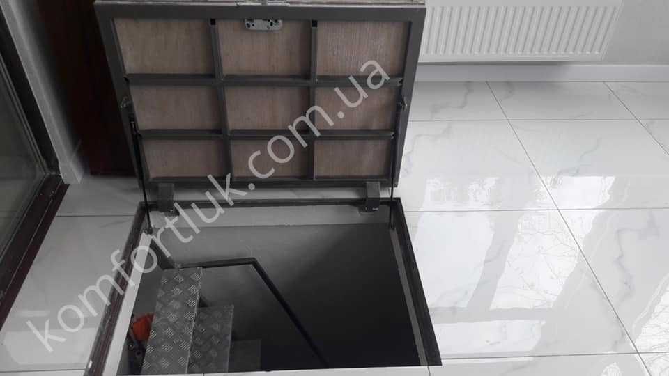 Підлоговий люк в підвал — Ревізійний каналізаційний люк від виробника