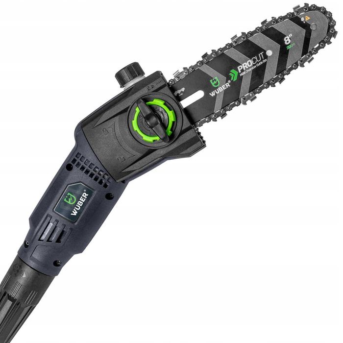 Elektryczna Piła Łańcuchowa Pilarka Na Wysięgniku Teleskopowym Wuber