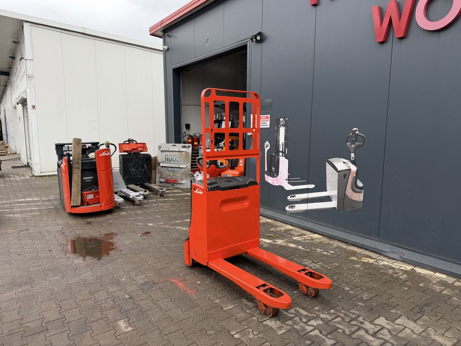 Paleciak elektryczny Linde 100 cm szeroka  T 16 2019 r 1600 kg wózek