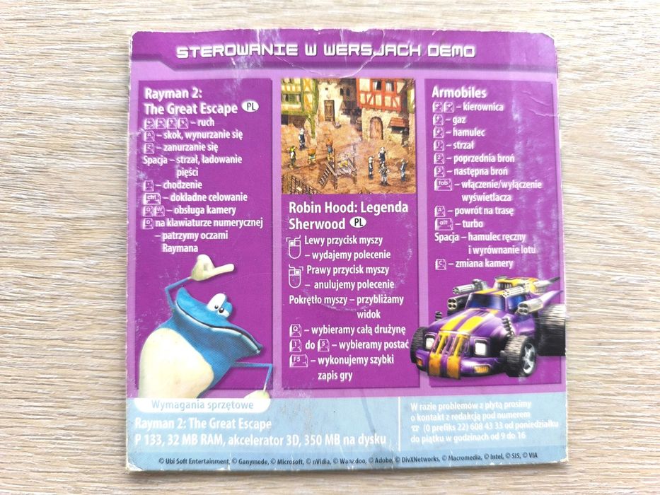 Rayman 2 Wielka Ucieczka (The Great Escape) [PC] (POLSKA WERSJA)