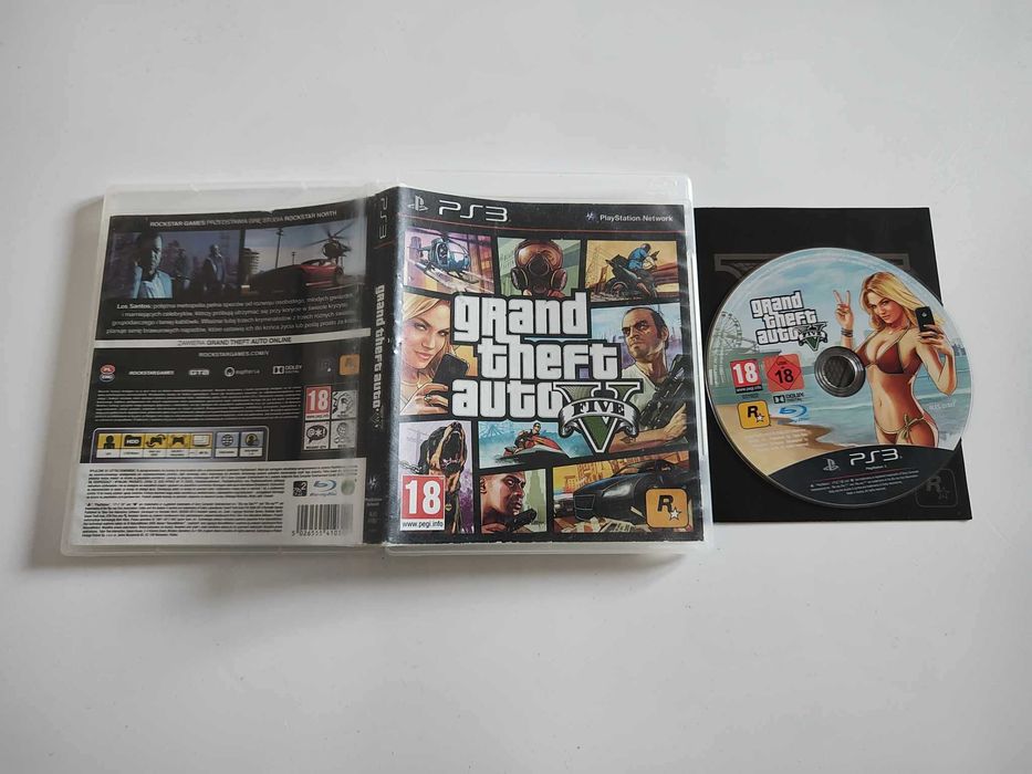 GRA PlayStation PS3 Grand Theft Auto V GTA 5 PL