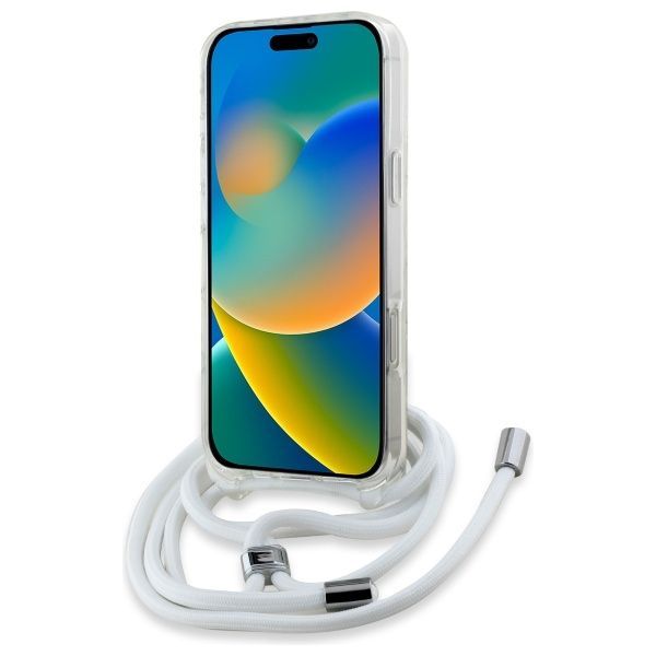 Karl Lagerfeld KLHMP16LHCCHNT iPhone 16  Pro 6.3" hardcase transparen