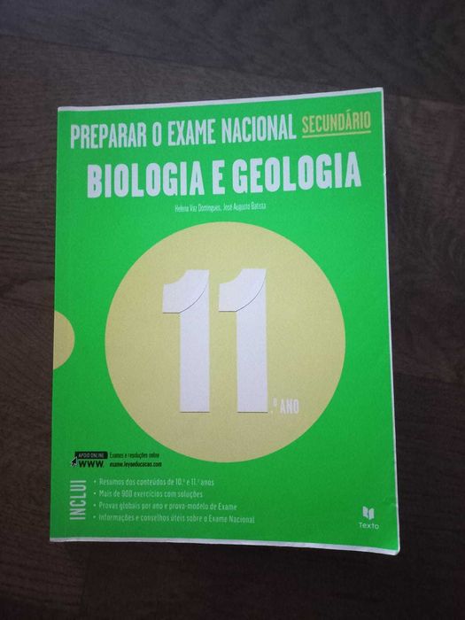 Preparar o exame Nacional Biologia e Geologia