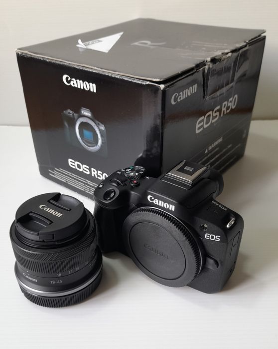 Canon EOS R50 (nova) + RF-S 18-45mm F4.5-6.3 IS STM