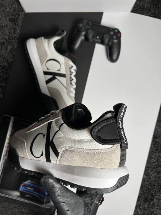 Чоловічі кросівки кельвін кляйн Calvin Klein GTX Light Grey White [41-45]
