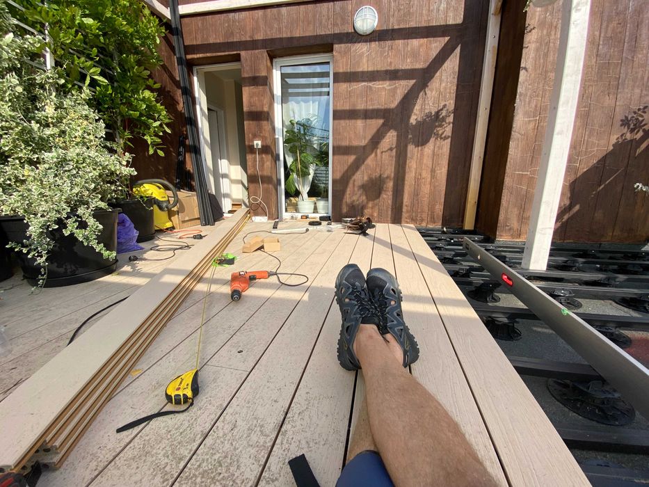 OGRODOWE METAMORFOZY Tarasy, zabudowa balkonów, kwietniki, pergole...