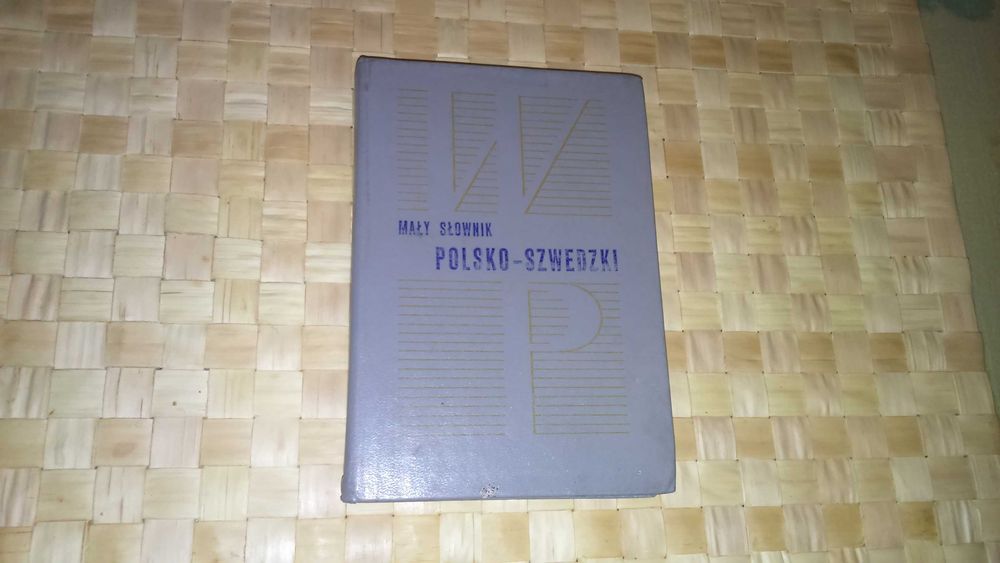 "Mały słownik polsko-szwedzki" - Lech Sikorski 1976