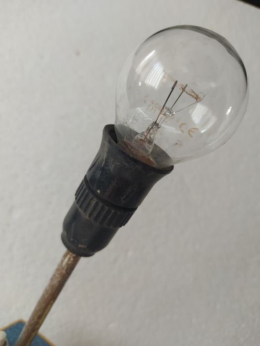 Stara lampka biurkowa PRL UNIKAT