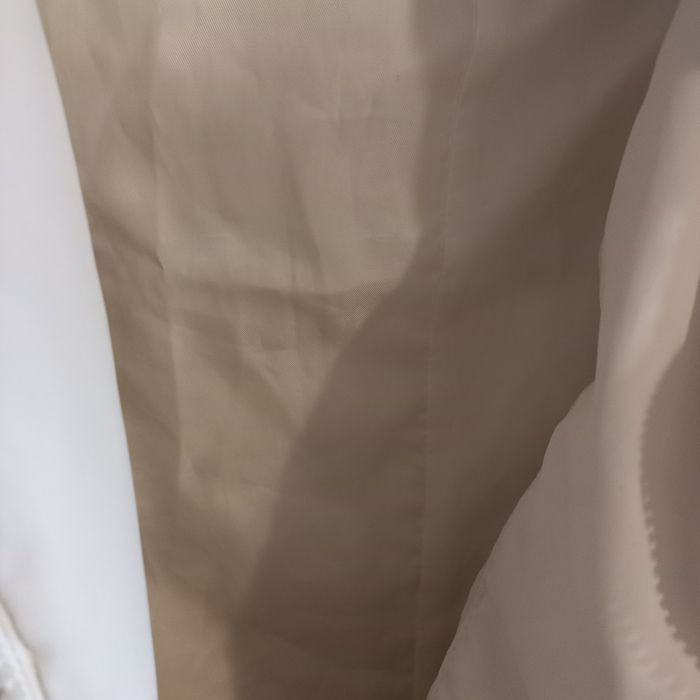 Куртка біла жіноча довга, розмір L-XL
