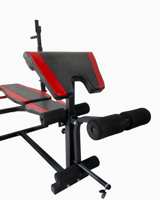 ‼️Скамья тренировочная  WCG 0070 +Тяга +Скотта ‼️Набор ШТАНГА 128 кг‼️