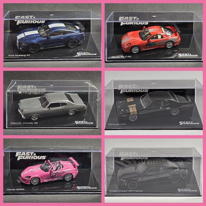 1/43 Форсаж - Fast & Furious - Altaya 1-48 випуски