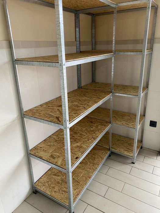 Стеллаж стелаж полки полиці в гараж в підвал магазин склад консервація