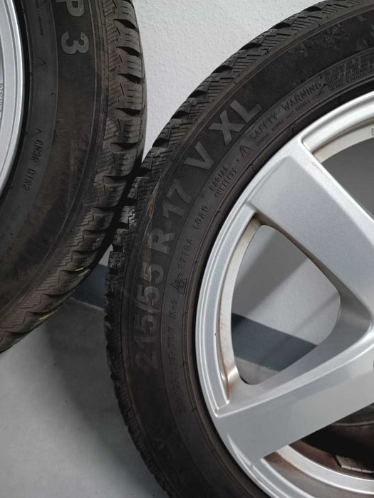 Jantes 17 5x108 com pneus de inverno