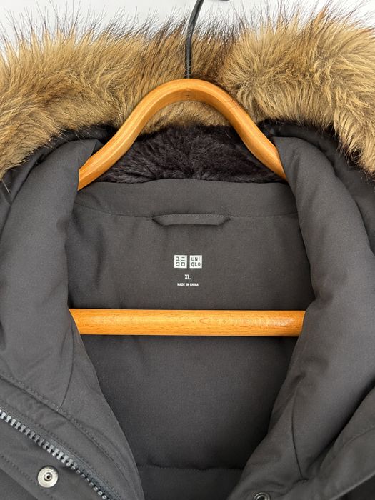 Uniqlo Ultra Warm Down Long Coat Пуховик Куртка Юнікло