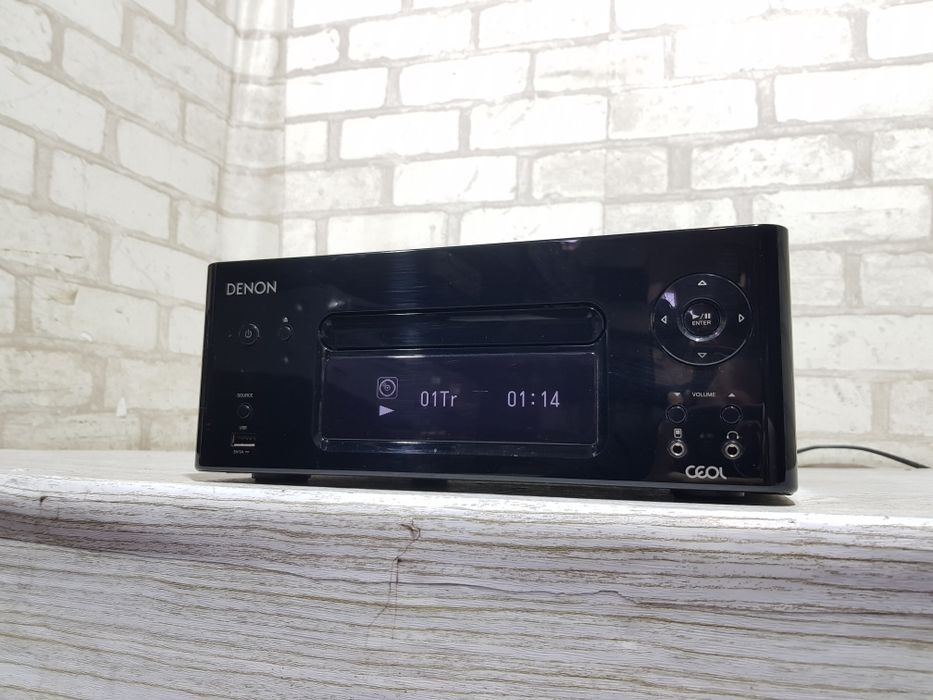 Стерео ресивер/програвач DENON RCD-N8, *2x65 Вт, Wi-Fi, USB, б/у з Німеччини