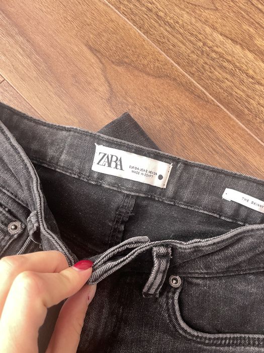 Zara rurki czarne rozmiar 34