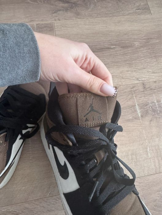 Buty damskie nike air jordan olive wysokie