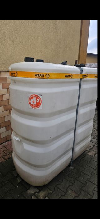 WERIT Techno 1503 E 1500L Zbiornik na Olej Opałowy PE-HD Niemiecki