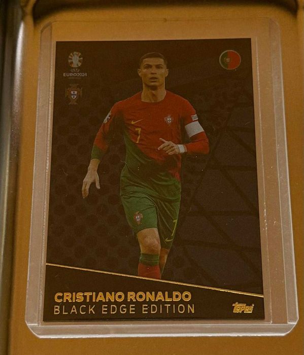 Topps Match Attax Euro 2024 Black Edge BE7 Cristiano Ronaldo