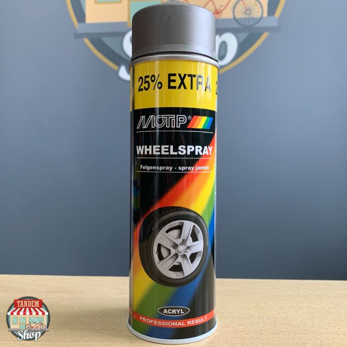 Фарба (емаль) для коліс и колісних дисків Motip Wheelspray 500 мл