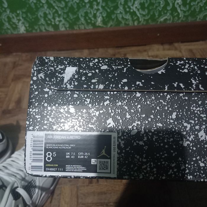 Air Jordan 4 Military Black