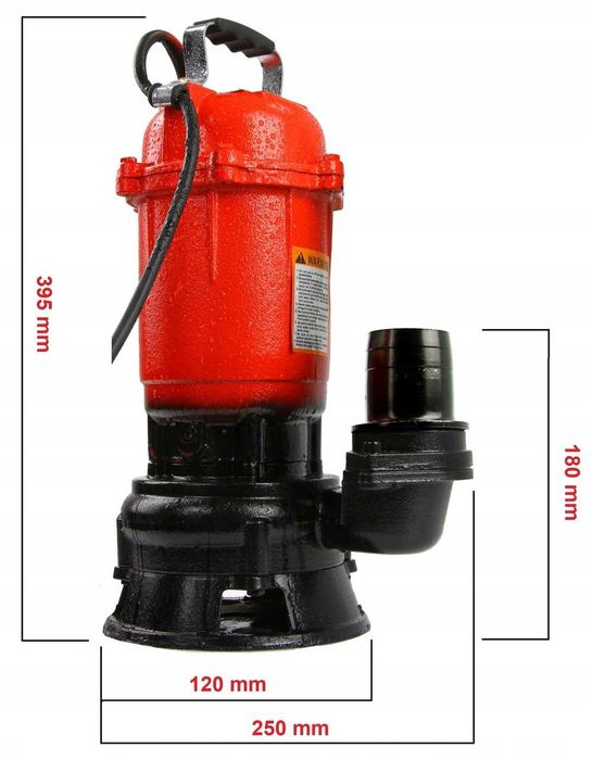 POMPA DO BRUDNEJ wody z pływakiem