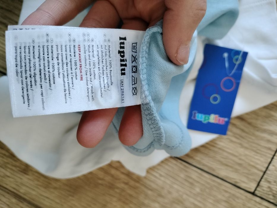 Koszulki niemowlęce 2 pack rozm. 62/68