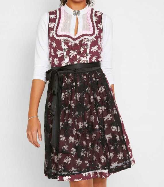 Bonprix sukienka ludowa bawarska oktoberfest 54 nowa