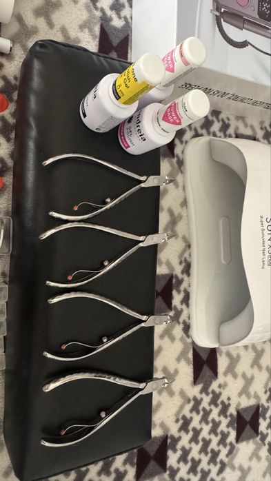 Kit para unhas - seminovo (pouco uso)