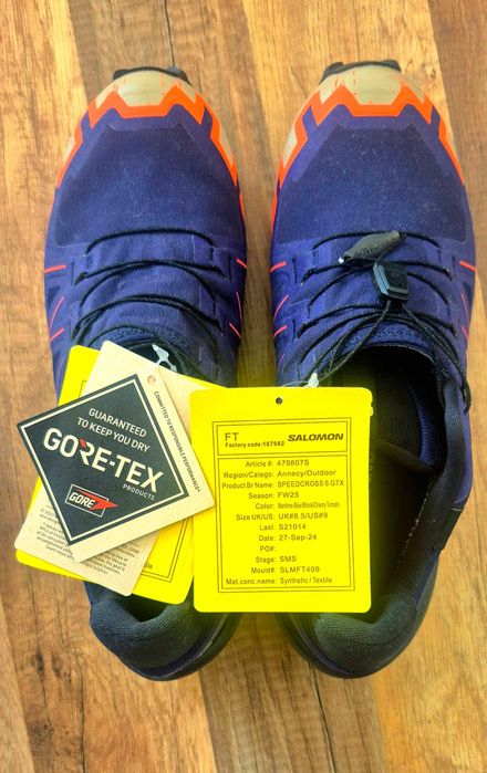 Buty Salomon Speedcross 6 GTX Gore-Tex Nowe Rozmiar 42 2/3