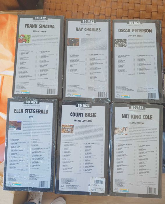 Colecção BD JAZZ (1 Banda Desenhada + 2 CD)
