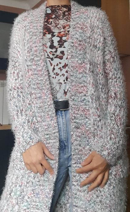 Kardigan reserved kardigan wlochacz sweter puszysty