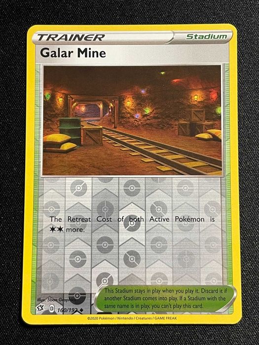 Carta Pokémon Galar Mine 160/192 Rebel Clash