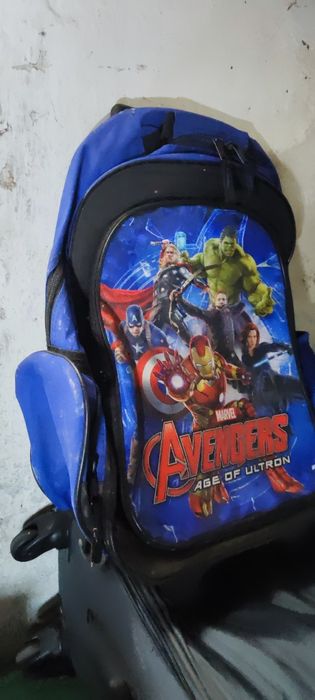 На колесах рюкзак