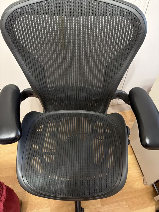 fotel to Herman Miller Aeron Classic rozmiar B