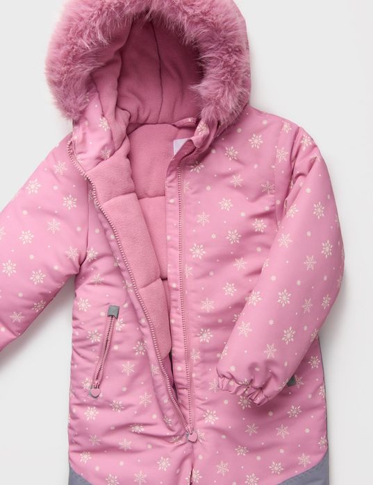 Nowy zimowy kombinezon dla dziewczynki 128/134