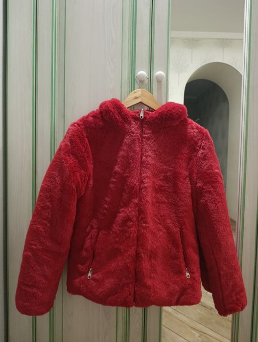 Зимова куртка ( шубка) на дві сторони р.44