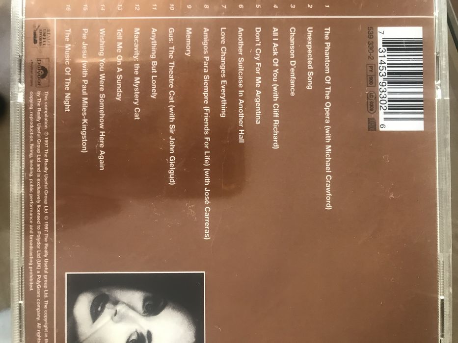 CD Sarah Brightman434732355268782082