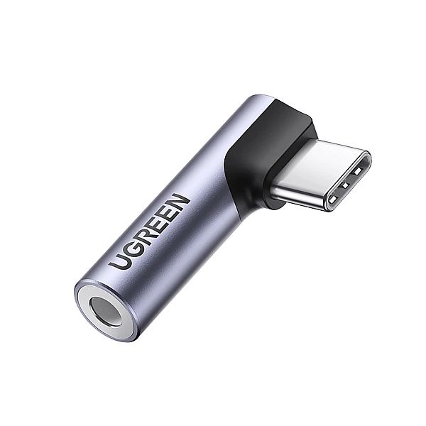 Adapter Ugreen AV154, 80384 USB-C (męski) kątowy / mini jack 3.5mm (że