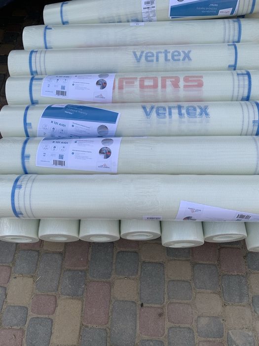 Сітка фасадна Vertex 160- 55м2.Чехія