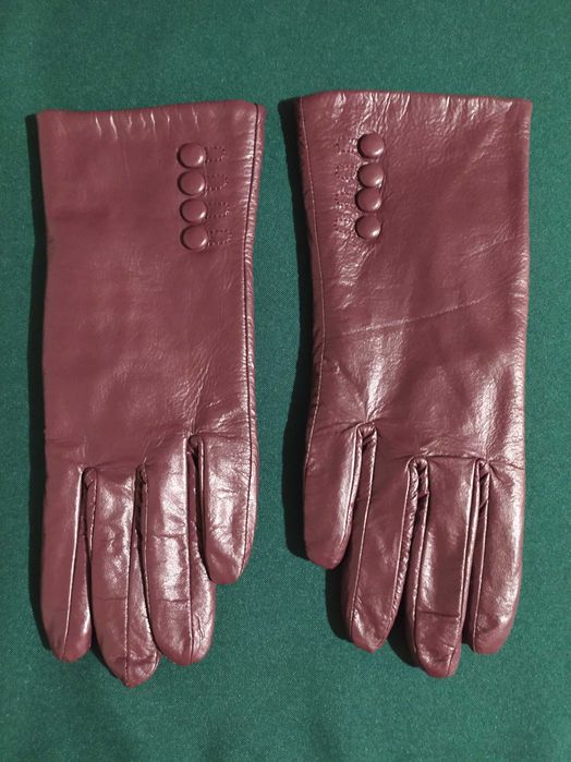 rękawiczki a'la skórzane rozmiar 7