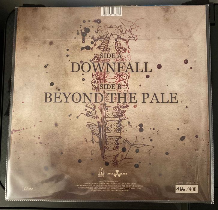 Vinyl Shaped Picture Disc - Exodus - Downfall