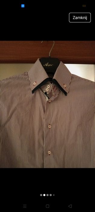 Koszula męska w paski