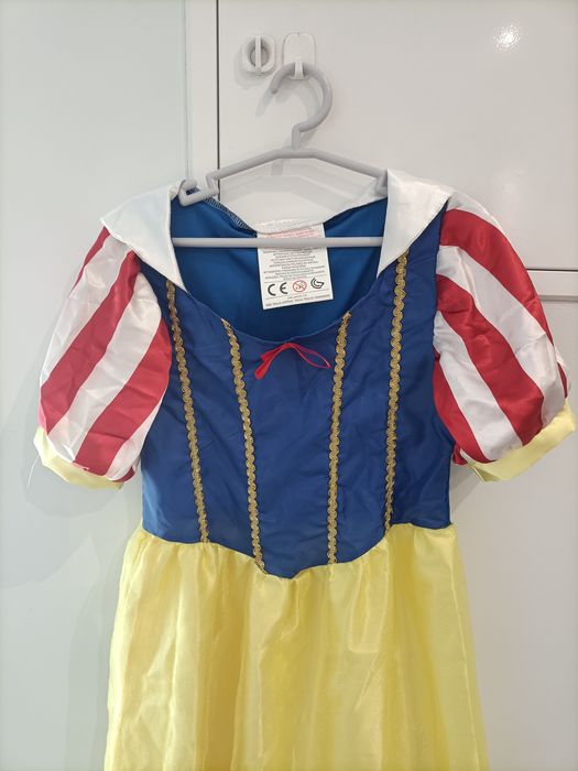 Fato carnaval branca de neve  10/12 anos