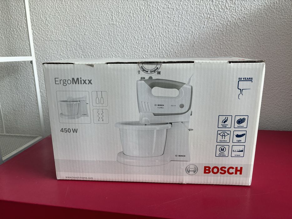 Batedeira Bosch ErgoMixx 450W com taça