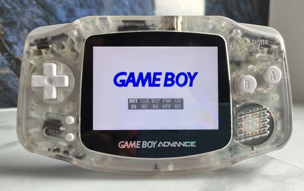 Gameboy Advance Ips 3.0 M2 funny playing GBA