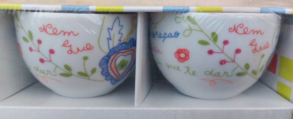 Conjunto Chá - Bordados tradicionais de Viana NOVO (embalado)