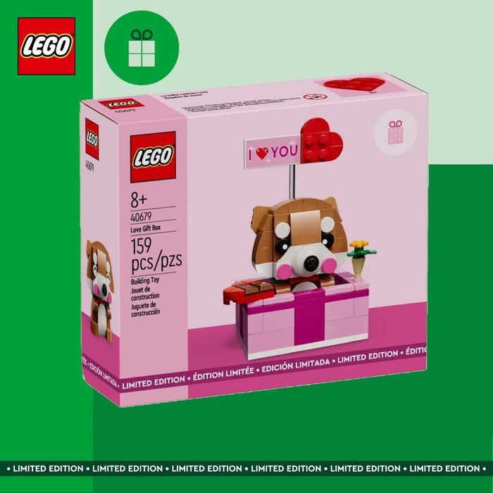 LEGO® 40679 - Miłosne Pudełko Prezentowe - Edycja Limitowana