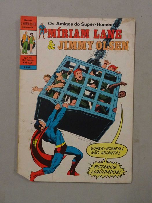 Livro EBAL - As aventuras do Super-Homem Miriam Lane & Jimmy Olsen 40
