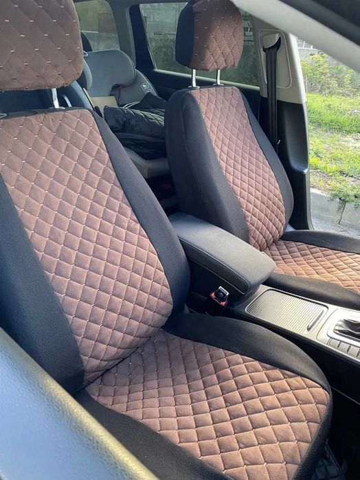 ДОВГОВІЧНІ ТА МІЦІНІ чохли на сидіння польска тканина + алькантара!